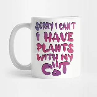 Cute Cat Plans - Funny Cat Lover Gift Idea Mug